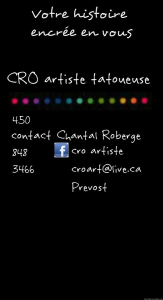 CRO Artiste Tatoueuse